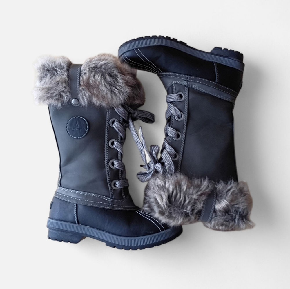London Fog Melton Winter Boot | size 8